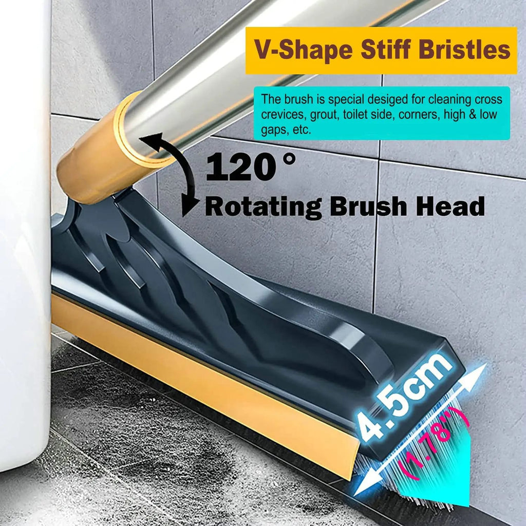 2 In 1 V-Shaped Cleaning Brush