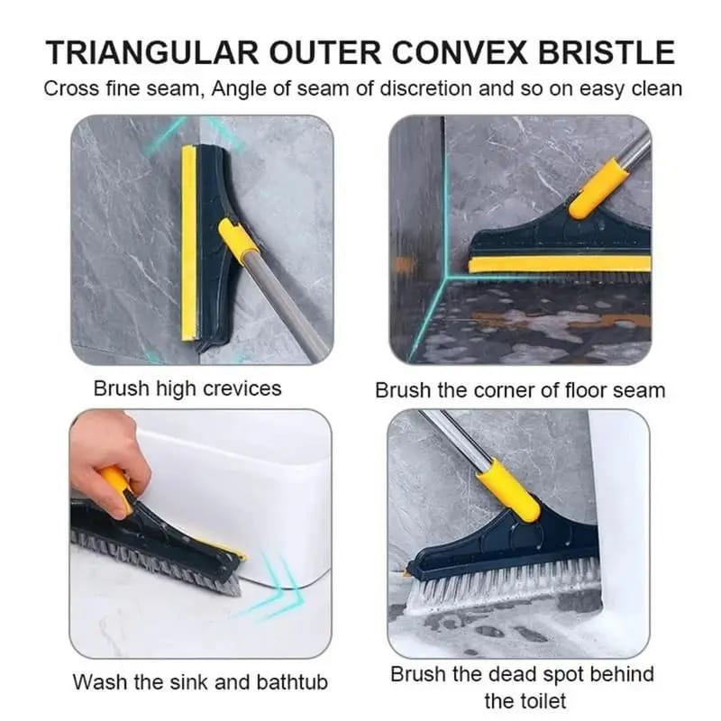 2 In 1 V-Shaped Cleaning Brush