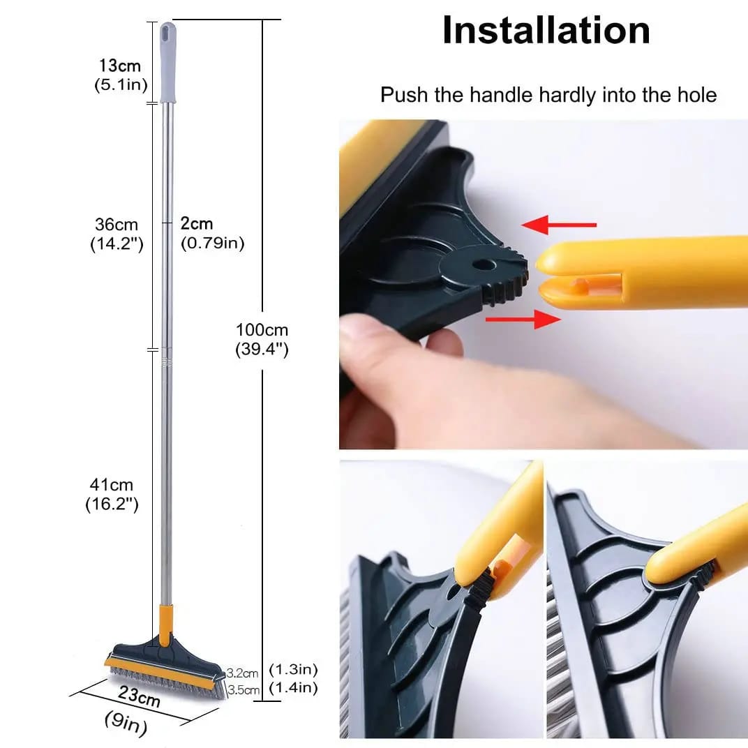 2 In 1 V-Shaped Cleaning Brush